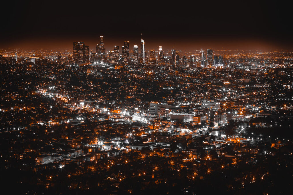 Los Angeles at night