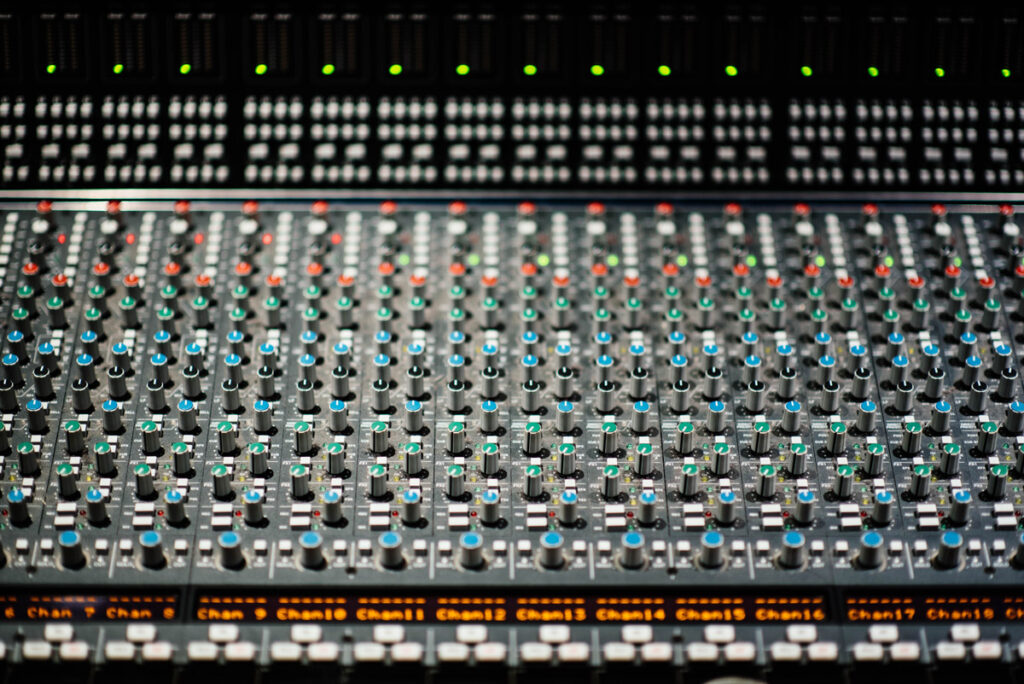 Audio Engineering Sound Board